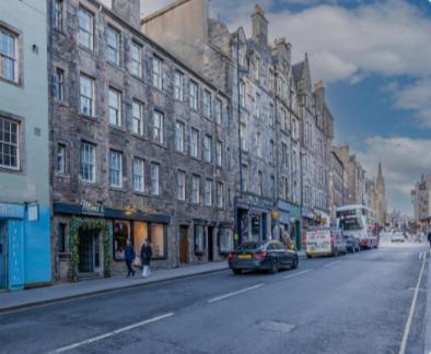 Royal Mile Famous Canongate Flat 에든버러 외부 사진